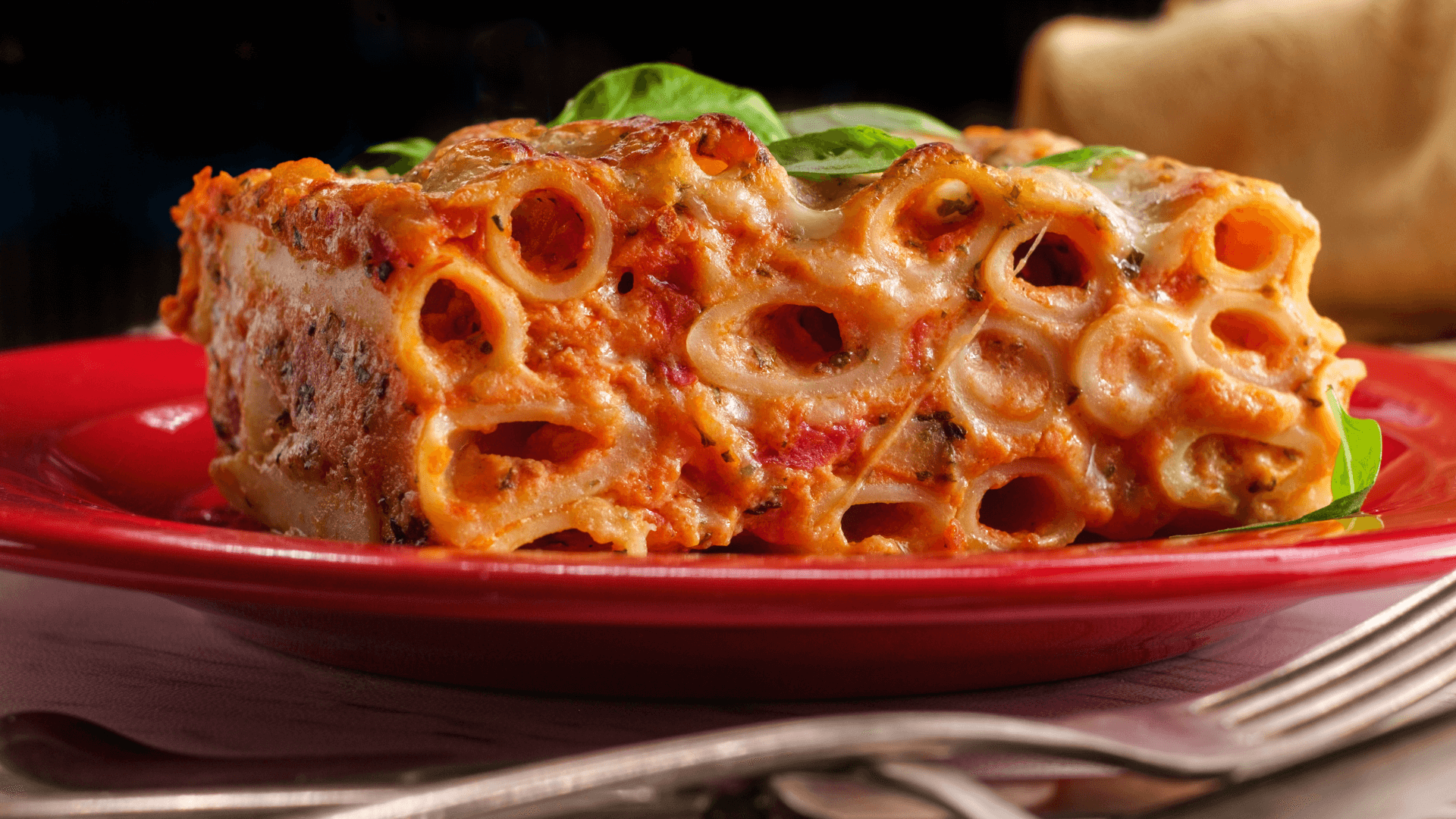 Italian pasta with cheese